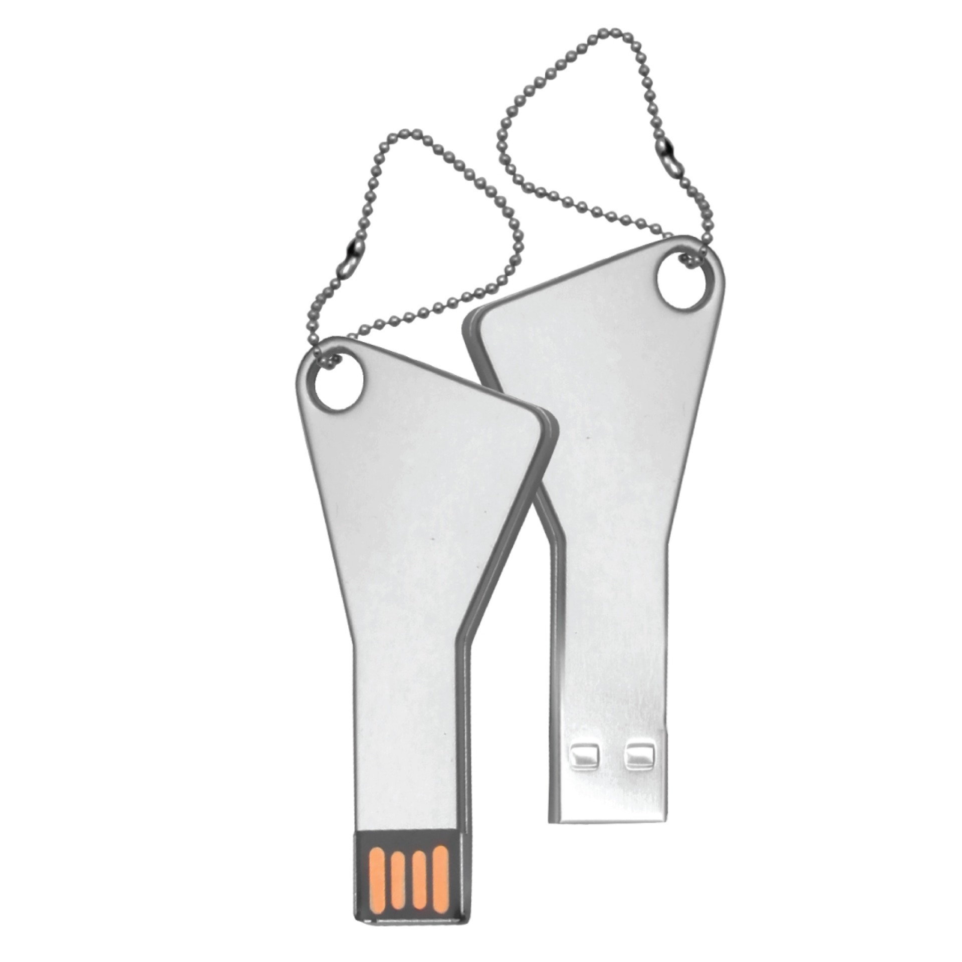 Key Shaped USB Flashdrive SilverPoster