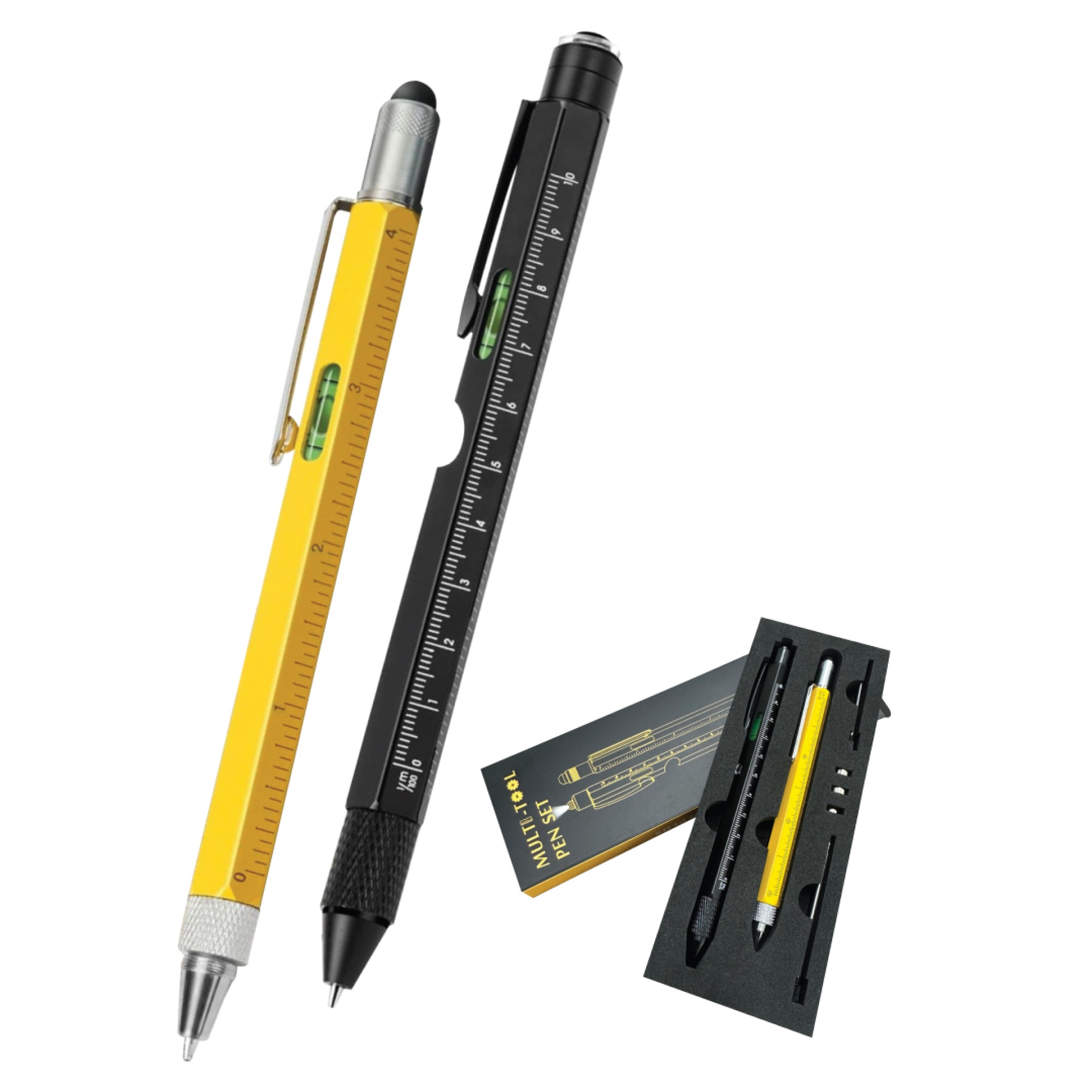 10 in 1 Multi-Tool Pen Set: logo